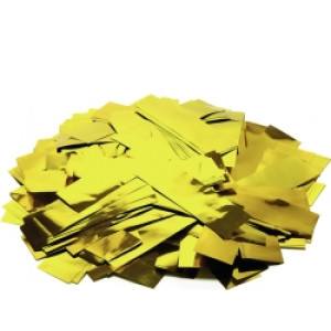 TCM FX Metallic Confetti rectangular 55x18mm, gold, 1kg TILBUD NU