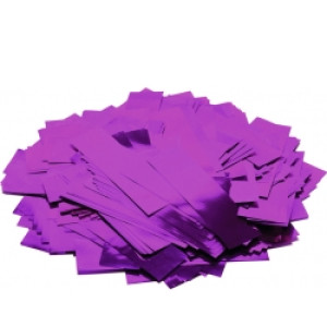 TCM FX Metallic Confetti rectangular 55x18mm, pink, 1kg TILBUD NU