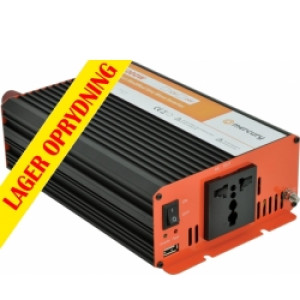 Inverter "soft start" fra 12V til 230V / 1000W, modificeret  softstart blødstart