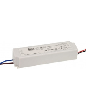 MEANWELL Power Supply 40W / 5V IP67 LPV-60-5 TILBUD NU
