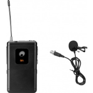 Omnitronic UHF-E Series Bodypack 826.1MHz + Lavalier Microphone TILBUD NU