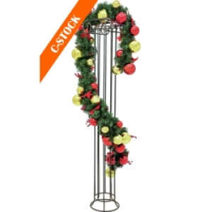 Europalms Premium Fir Garland, decorated, 270cm "C-STOCK" TILBUD NU