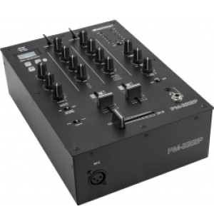 Omnitronic PM-222P 2-channel DJ Mixer with Player TILBUD NU