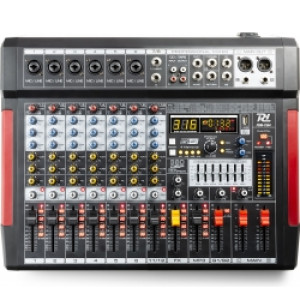 PDM-T804 Stage Mixer 8-kanals DSP/MP3 TILBUD NU