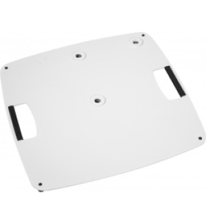 Omnitronic BPS-3 Loudspeaker Stand/Base Plate white TILBUD NU