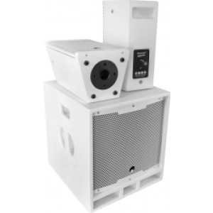 Omnitronic MAXX-1206DSP 2.1 Active System white TILBUD NU