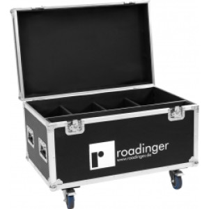Roadinger Flightcase 4x LED IP Atmo Blinder 9 TILBUD NU