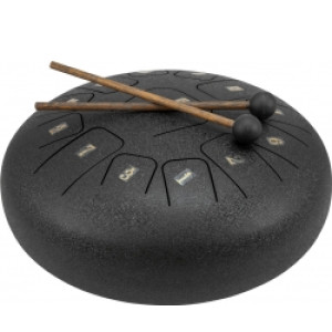 Dimavery TD-12 Steel Tongue Drum, black TILBUD NU