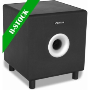 SHFS08B Active subwoofer 8" black "B-STOCK" TILBUD NU