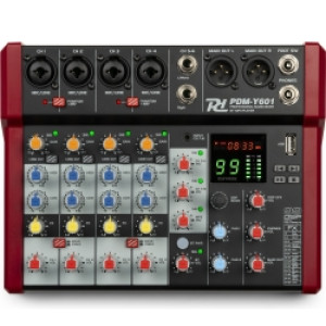 PDM-Y601 Studio Music Mixer 6-Ch TILBUD NU