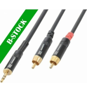 Cable 3.5 Stereo- 2xRCA Male 6.0m "B-STOCK" TILBUD NU