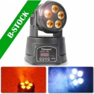 MHL-90 Mini Moving Head Wash 5x 18W RGBAW-UV LEDs "B-STOCK" TILBUD NU