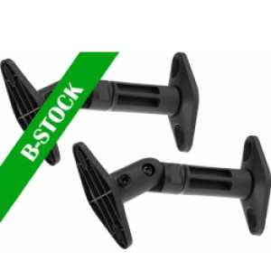 HTS20 Speaker Wall Mount Black, set of 2 "B-STOCK" TILBUD NU