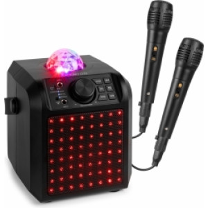 KAR55B Karaoke Speaker with LED Jelly Ball Black TILBUD NU