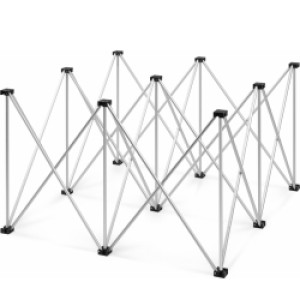 Riser D750 Deck Riser Legs 100 x 100cm Aluminium 60cm TILBUD NU