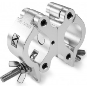 Professional Dobbelt-Clamp BC50-500D, kraftig design, godkendt til 500kg, Alumin