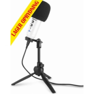 CM320W Studiemikrofon USB Hvid med Ekko TILBUD NU