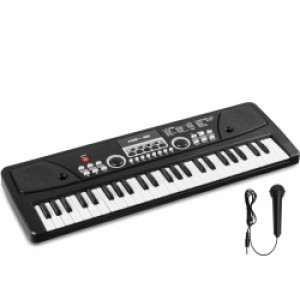 KD49 49-Tangenters Elektronisk Keyboard – Sort med Batteri TILBUD NU