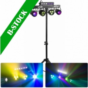 PartyBar10 Set 2x Jelly Moon, 2xPAR and UV/Strobe "B-STOCK" TILBUD NU