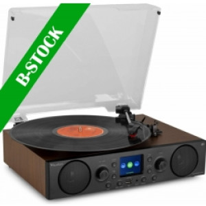 Tulsa Audio Centre with Record Player DAB+ Radio "B-STOCK" TILBUD NU