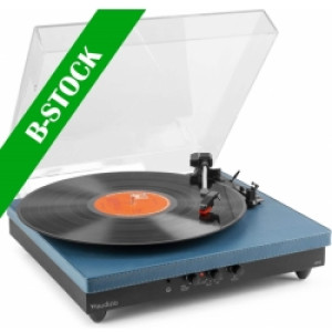 RP113D Record Player with BT in/out Dark Blue "B STOCK" TILBUD NU