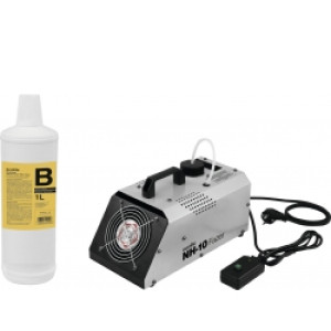 EuroLite Set NH-10 + Smoke Fluid -B2D- 1l TILBUD NU