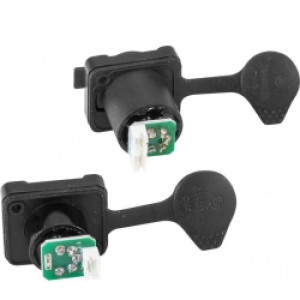 EuroLite IP XLR set plug/socket 5-pin for LED IP PIX Strobe RGB CW+WW TILBUD NU