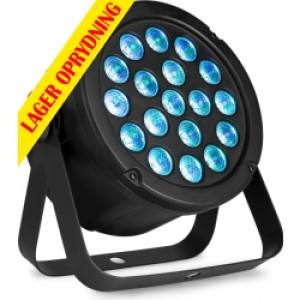 SlimPAR45 18x 3W 3-i-1 RGB LED DMX TILBUD NU