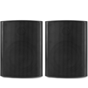 Inde/Udendørs Højttalersæt, kompakt design med vægbeslag / 8 Ohm / 6.5" 150W / I