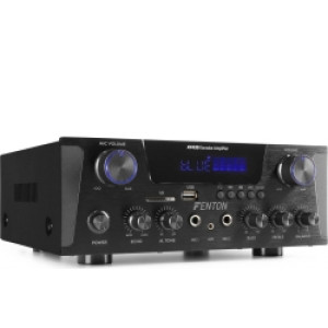 AV430B HiFi Forstærker 2x 300W Sort TILBUD NU