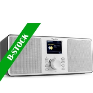 Monza DAB+ Stereo Radio Silver "B STOCK" TILBUD NU