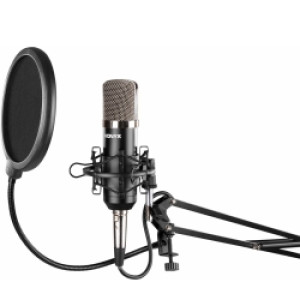 CMS400 Studio Set / Kondensatormikrofon med stativ og popf kondensator kondensor