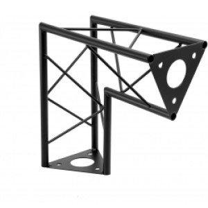 DECOTRUSS SAC-25 Corner \\\\/ 90°, black TILBUD NU
