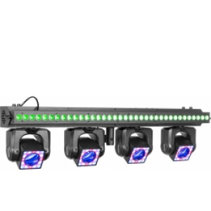 ShowBar GO Vibe with 4 Moving Heads and LED Bar TILBUD NU