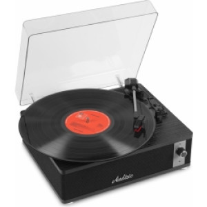 Irvine Record Player BT Black TILBUD NU