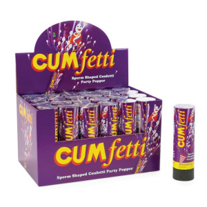 SPENCER & FLEETWOOD Cumfetti Party Popper met Zaadcelvormige Confetti