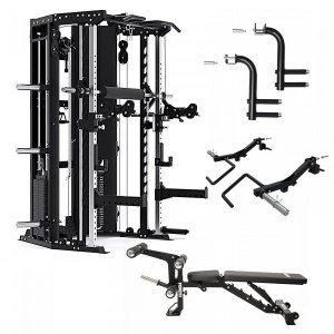 forceusa Force USA C10 All-In-One Trainer Force USA C10 + Sliding Bench + Extra...