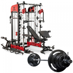 SM-7553 Smith Machine Marcy SM-7553 + 140kg Weight Kit