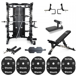 MS35 Pro Multi Smith Taurus MS35 + Attachments + Bench + 150kg Bumper...