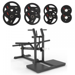 Taurus Pro Iso Belt Squat Belt Squat + 75kg TPU Plates