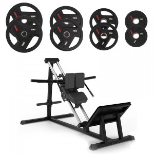 Taurus Pro Iso Hack Squat Hack Squat + 75kg TPU Plates