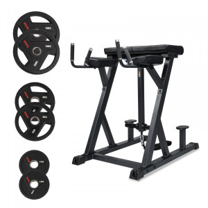 Taurus Pro Iso Reverse Hyper Extension Reverse Hyper + 35kg TPU Plates