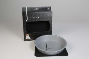 Jundo PROMO FINE SERIE !!! Ciotola per Cani Grigia in Alluminio M 500 ml