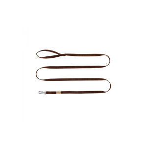 Haqihana Guinzaglio in Nylon Chocolate 1,5 mt / 15 mm