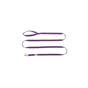 Haqihana Guinzaglio in Nylon Viola 1,5 mt / 15 mm