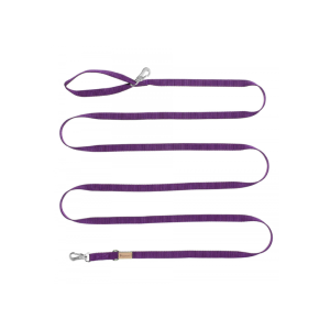 Haqihana Guinzaglio in Nylon Viola 3 mt / 15 mm