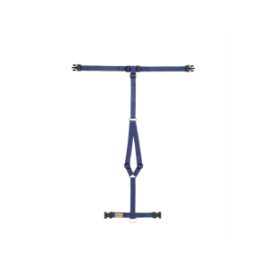 Haqihana Pettorina ad H Blu in Nylon per Cani XS