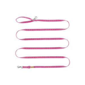 Haqihana Guinzaglio in Nylon Pink 3 mt / 15 mm