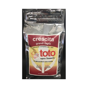 Toto 4 Kg Open Formula Crescita Grandi Taglie per Cuccioli Puppy