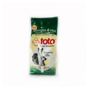 Toto 1 Kg Open Formula Coniglio e Riso MINI SIZE per Cani